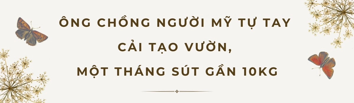 Anh chồng mỹ tặng vợ việt kém 37 tuổi mảnh vườn hơn 6500m2 trồng đầy rau quả thuần qu hơng vợ