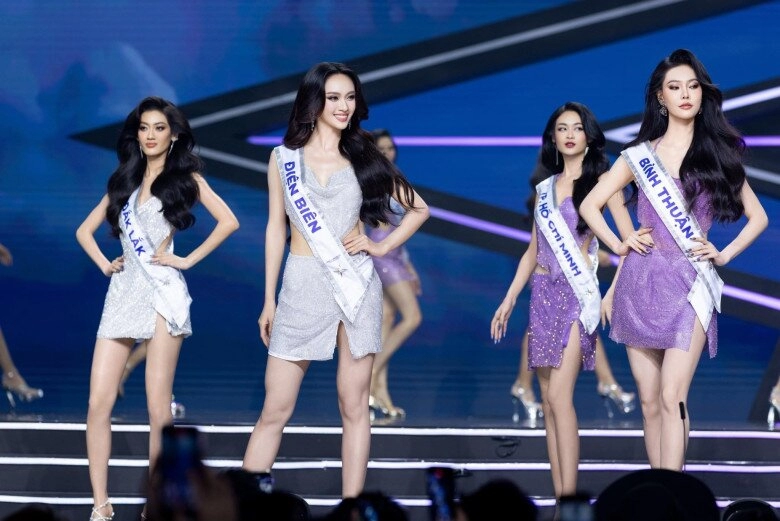 Bán kết miss universe vietnam 2024 dàn chân dài mặc áo tắm tinh tế vẫn có lỗi phản cảm ở phần thi dạ hội