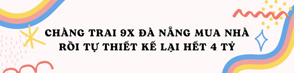 Chàng trai 9x đà nẵng chi 4 tỷ mua nhà rồi tự tay cải tạo thành biệt thự màu đen huyền bí sang trọng