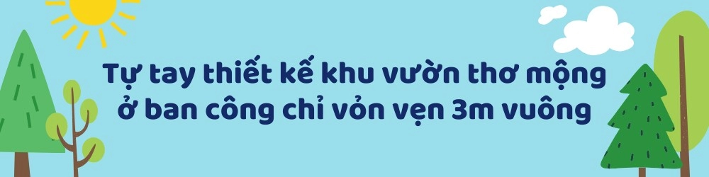 Cô gái sài gòn tự tay cải tạo căn chung cư đẹp như cổ tích biến ban công 3m vuông thành khu vườn rất thơ