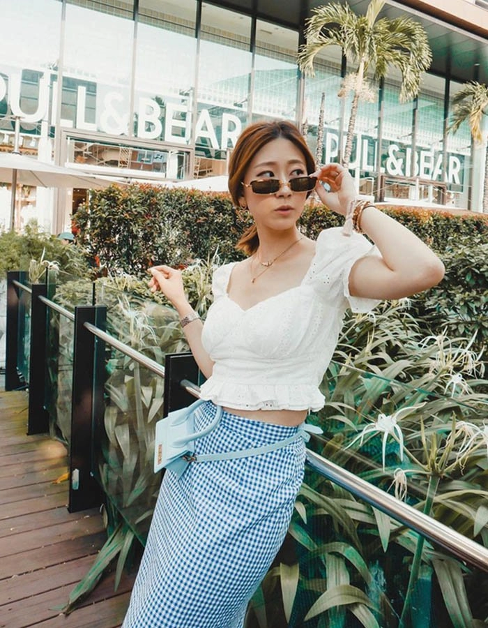 Diện crop top phô mỡ bụng hàn quốc toàn thần tượng việt nam đến hoa hậu cũng không thoát