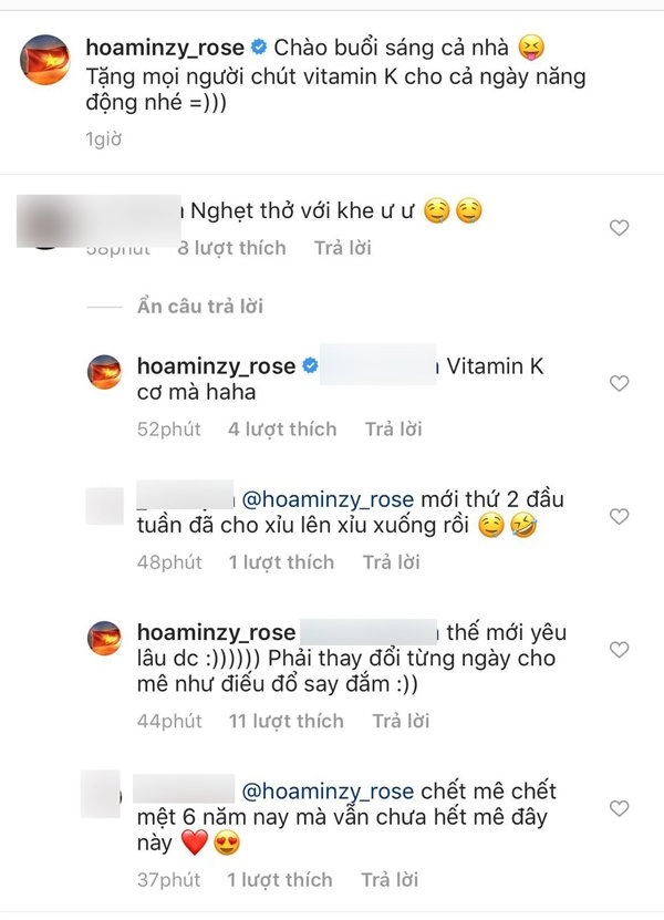 Diện váy khoét ngực hòa minzy sáng tạo luôn loại vitamin k lạ kỳ