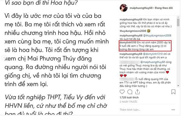 Hết bị nói song sinh với hoàng my tiểu vy lại được nhận xét giống hệt mai phương thúy