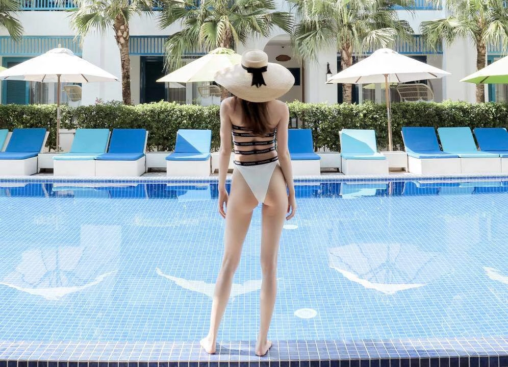 Hồ ngọc hà thả dáng với bikini fans thích thú vì quá gợi cảm