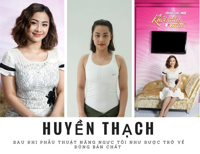 Huyền thạch sau khi nâng ngực tôi mới biết mình là phụ nữ