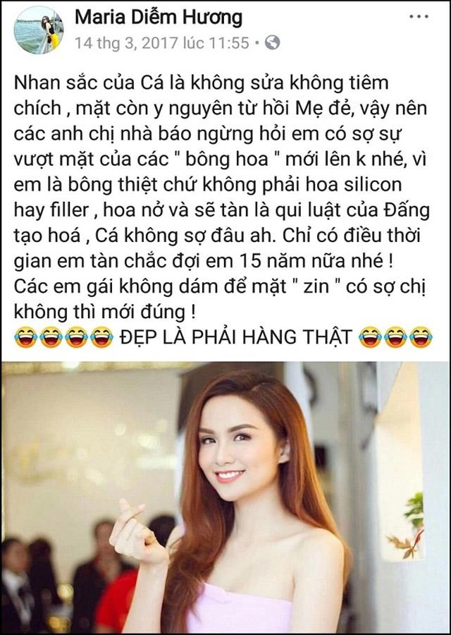 Khẳng định không dao kéo sao bây giờ nàng hoa hậu này lại giống phi nhung như vậy