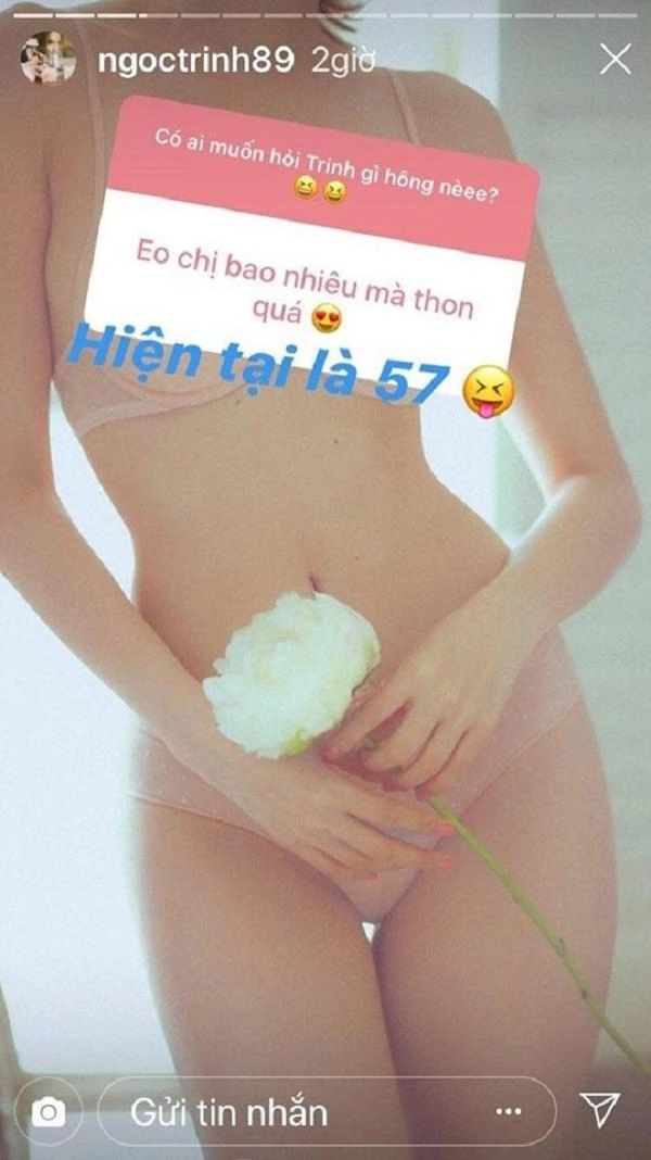 Không ngờ cũng có 1 ngày ngọc trinh đánh mất vòng eo 56 thần thánh