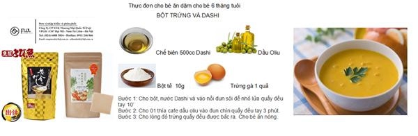 Không phải nước hầm xương mẹ nhật dùng dashi để nấu đồ ăn dặm cho con