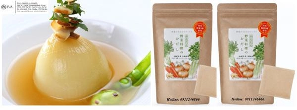 Không phải nước hầm xương mẹ nhật dùng dashi để nấu đồ ăn dặm cho con