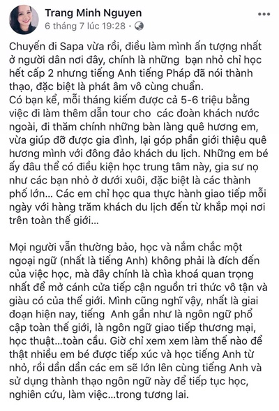 Mc diệp chi chia sẻ 3 cách đơn giản giúp con giỏi tiếng anh như người bản ngữ