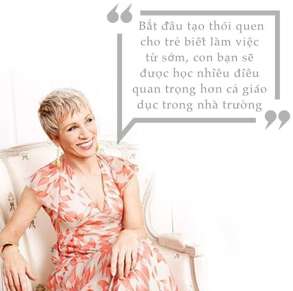 Muốn con thành công nữ shark tank hàng đầu nước mỹ barbara corcoran khuyên cha mẹ làm điều này