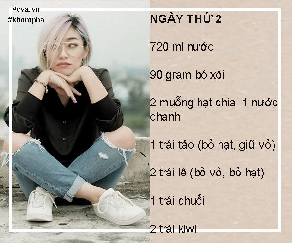 Từng khổ sở vì cân nặng mina liêu áp dụng thực đơn giải khát giảm 4 kg trong 12 ngày