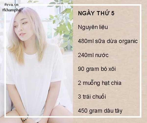 Từng khổ sở vì cân nặng mina liêu áp dụng thực đơn giải khát giảm 4 kg trong 12 ngày