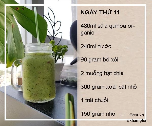 Từng khổ sở vì cân nặng mina liêu áp dụng thực đơn giải khát giảm 4 kg trong 12 ngày