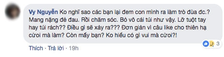 Vẻ ngơ ngác của bé gái bị bố xách bằng túi nilon khiến dân mạng cười chảy nước mắt