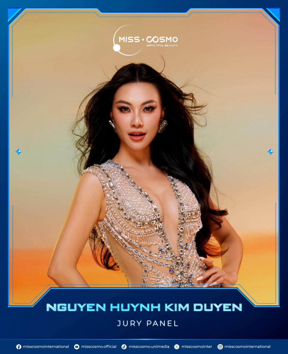 Vì sao á hậu kim duyên bị chỉ trích khi được công bố là giám khảo miss cosmo 2024