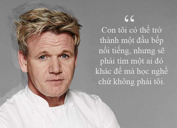 Vua đầu bếp gordon ramsay đặt vé hạng nhất cho mình mua vé giá rẻ cho con