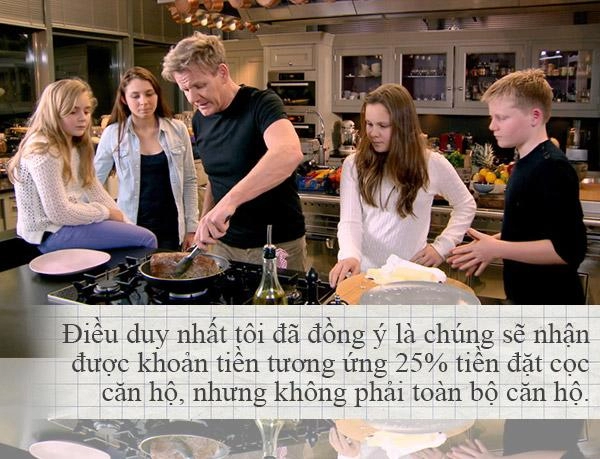 Vua đầu bếp gordon ramsay đặt vé hạng nhất cho mình mua vé giá rẻ cho con