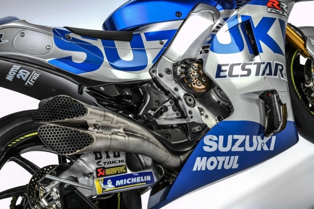 Các bộ phận của xe đua suzuki gsx-rr motogp được bán tại thái lan