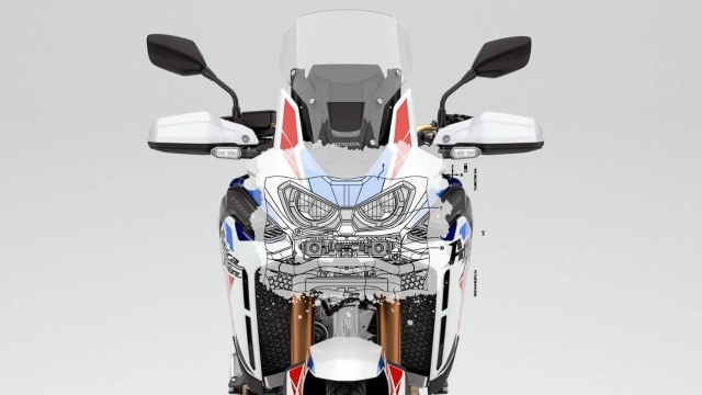 Honda africa twin 1100 bản nâng cấp dự kiến ra mắt vào cuối năm nay