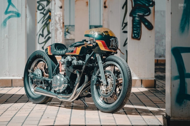 Hot rod honda cb750 lấy cảm hứng từ cậu bé 7 tuổi