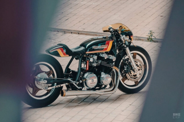 Hot rod honda cb750 lấy cảm hứng từ cậu bé 7 tuổi