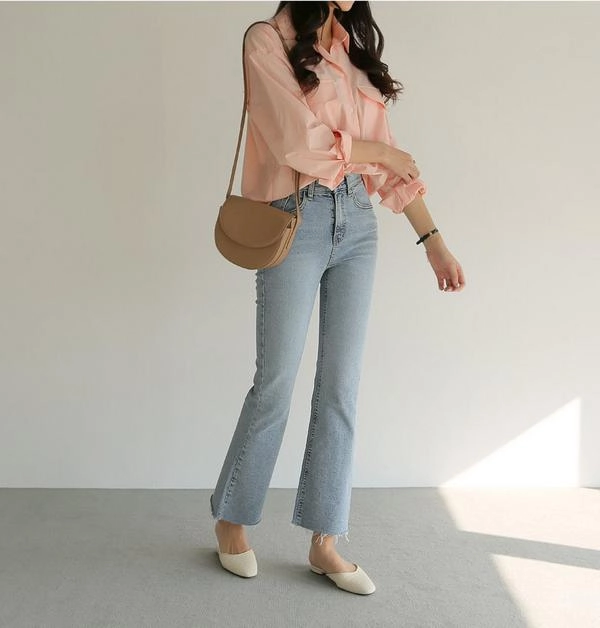 Không muốn quần jeans nhấn chìm hình ảnh xinh đẹp nàng công sở nhất định phải biết 3 tips này