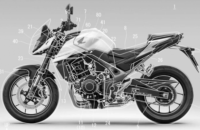 Lộ tin cbr750r dựa trên honda hornet có thể sắp ra mắt