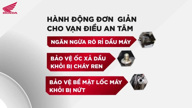 Long đền ốc xả nhớt bao lâu nên thay một lần