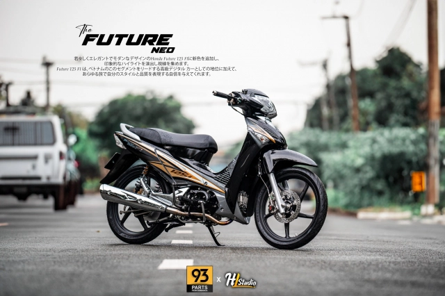 Nét đẹp future neo với style bánh mâm ít gặp