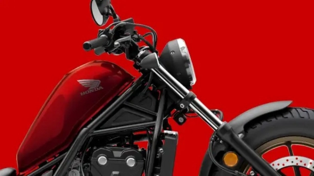 Phiên bản honda rebel 500 2023 đã chính thức ra mắt