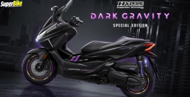 Ra mắt phiên bản forza 350 dark gravity special edition 2023 mới