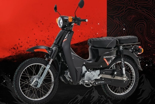 Solar groove cross 2023 giá 278 triệu đồng có kiểu dáng như honda cub