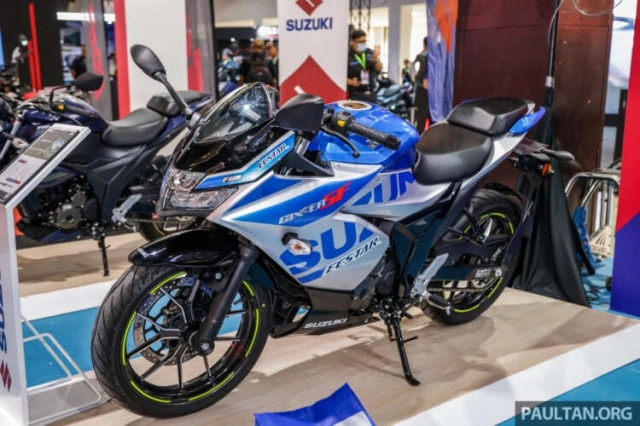 Suzuki gixxer 250sf250 2023 gia nhập thị trường đông nam á dưới dạng ckd