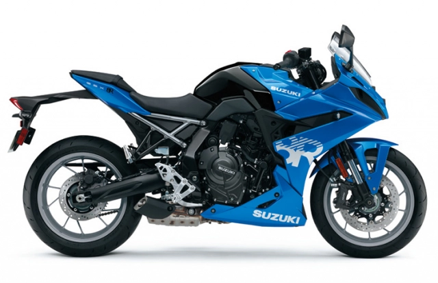 Suzuki gsx-8r 2024 hoàn toàn mới lộ diện thách đấu yamaha r7