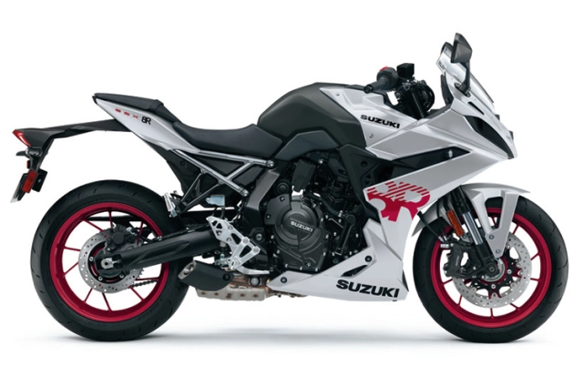 Suzuki gsx-8r 2024 hoàn toàn mới lộ diện thách đấu yamaha r7