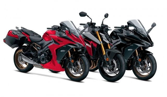 Suzuki gsx-s1000 và s1000gtgt plus 2024 chính thức ra mắt