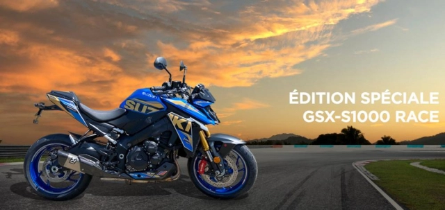 Suzuki ra mắt phiên bản đua gsx-s1000 giới hạn tại pháp