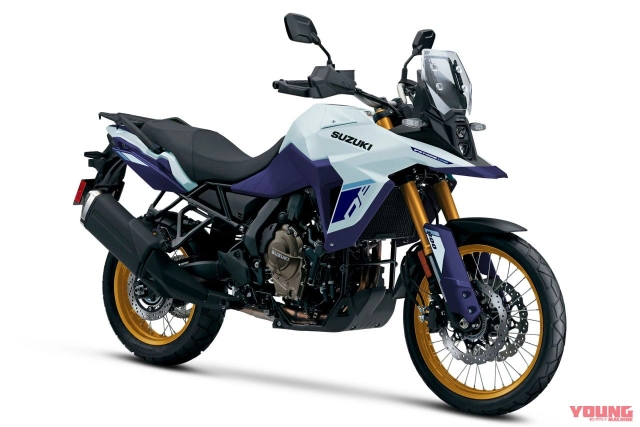 Suzuki vừa công bố màu mới dành cho v-strom 800de 2024