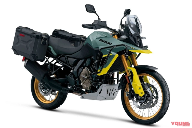 Suzuki vừa công bố màu mới dành cho v-strom 800de 2024