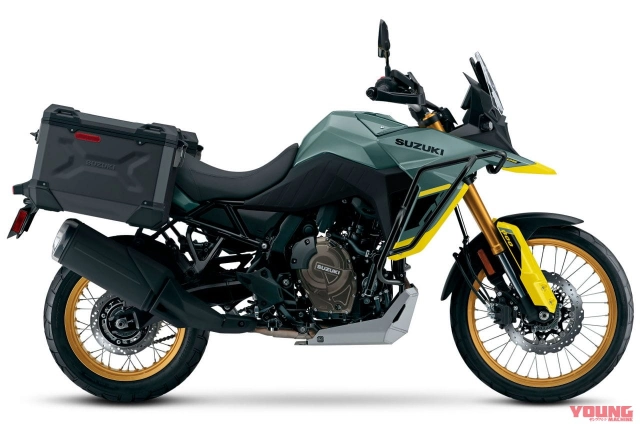 Suzuki vừa công bố màu mới dành cho v-strom 800de 2024