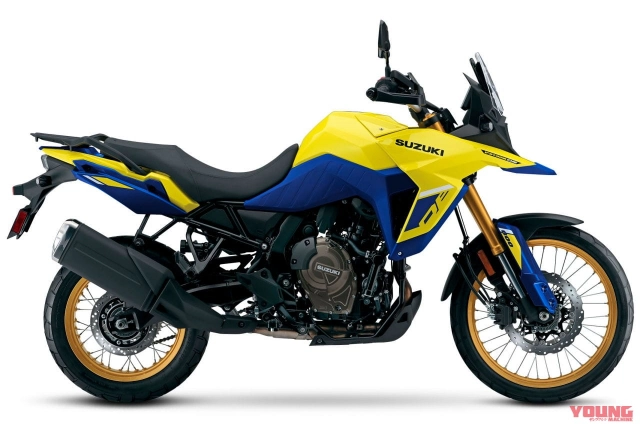 Suzuki vừa công bố màu mới dành cho v-strom 800de 2024