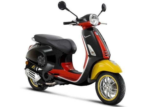 Vespa mickey mouse khiến toàn cầu chấn động với sự hợp tác của disney x vespa