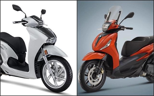 Xe ga cỡ lớn nên chọn honda sh 350i hay piaggio beverly 