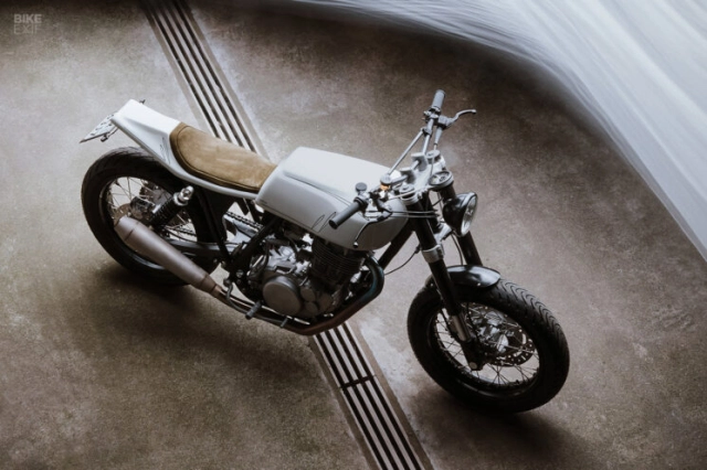 Yamaha sr500 street tracker sắc nét từ ba lan