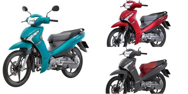 Finn 2023 được yamaha giới thiệu với giao diện bắt mắt và hấp dẫn