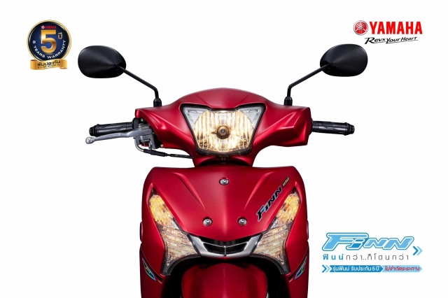 Finn 2023 được yamaha giới thiệu với giao diện bắt mắt và hấp dẫn