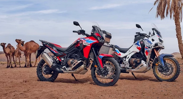 Honda crf1100l africa twin 2024 ra mắt với nhiều nâng cấp đáng chú ý