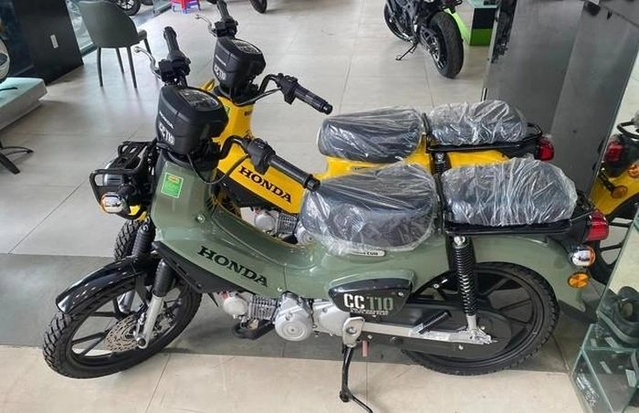 Honda cross cub 110 2023 xuất hiện tại việt nam