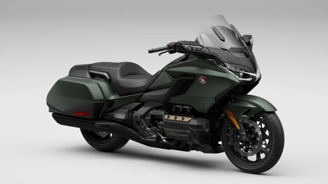 Honda gold wing 2024 ra mắt màu xanh mờ mới